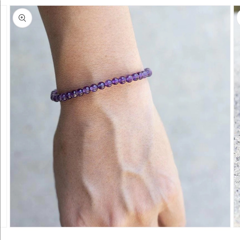 Healing" Amethyst Delicate Bracelet
